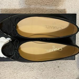 Chanel Black Ballet Flats